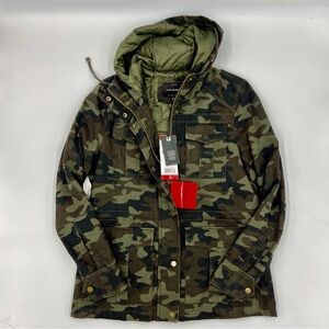 Lucky Brand Camo Quilted Lined Jacket